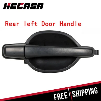 Rear Left Driver Outside Door Handle Textured For 04-11 Mitsubishi Endeavor - Image 1 of 4