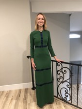 kenzo green dress