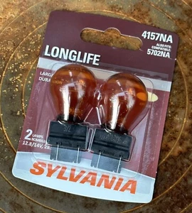 Sylvania 4157NA / 5702NA Long Life Turn Signal / Indicator Bulb - Picture 1 of 1