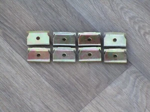 99-04 MUSTANG GT SILL PLATE MOUNTING BRACKETS 8.8 OEM 03GT - Picture 1 of 7