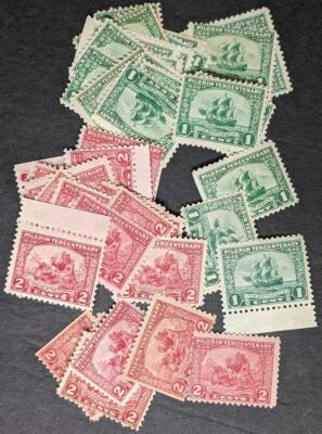 EDW1949SELL : USA 1920 Sc #548(19x), 549 (21x), Also 548 (3x), 549 (6x) Cat - Image 1 of 4