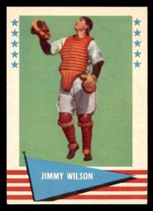 1961 Fleer Baseball Greats Baseball #88 Jimmy Wilson NM