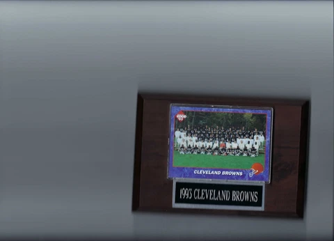 1993 CLEVELAND BROWNS PLAQUE FOOTBALL NFL C Cover