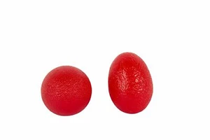 Hand therapy ball set of 2 for building strength and rehabilitation - Picture 1 of 4