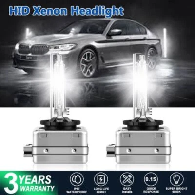 Kit de conversión de bombillas LED blancas para BMW 520i 525i 528i 530i 535i D1S Foto 1 de 4