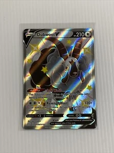 Pokemon Shining Fates Dubwool V Shiny Full Art Holo Rare SV120/SV122 NM/M - Picture 1 of 2
