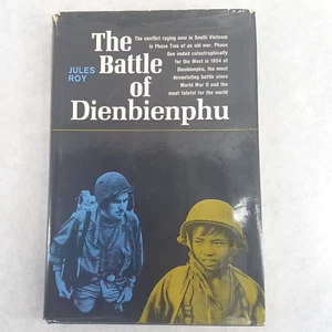 The Battle of Dienbienphu Jules Roy Illustrated 1st Edition Hardcover HC/DJ 1965 - Imagen 1 de 11