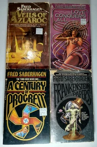 Fred Saberhagen Menge 4 eigenständige Sci-Fi Bücher Romane Frankenstein Papers  - Bild 1 von 5