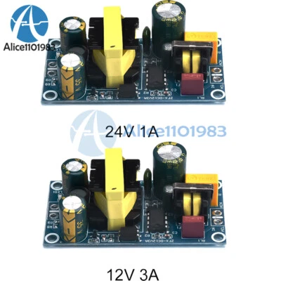 Módulo de fonte de alimentação de comutação isolada AC110-265V para DC12V 3A / DC24V 1A AC-DC - Imagem 1 de 4