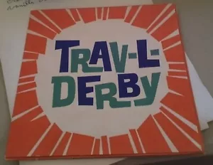 1960'S ERA - GULF TOUR GUIDE SERVICE TRAV-L-DERBY ROADTRIP GAME - Picture 1 of 3