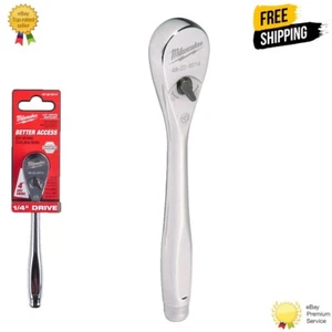 MILWAUKEE 1/4" DRIVE RATCHET - 1/4" RATCHET - 48229014 - Picture 1 of 3