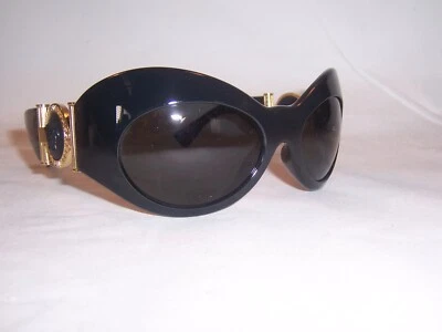 全新 VERSACE 太阳镜 VE 4462 GB1/87 黑色/深灰色 58 毫米 正品 4462 — 第 1/4 张图片