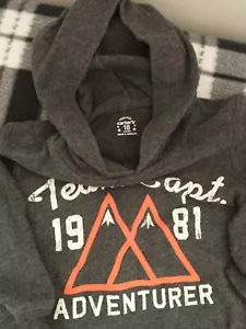 18m Carters Gray Team Capt Adventurer Toddler Hoodie - Picture 1 of 4