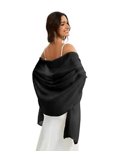 Shawls and Wraps for Women Evening Formal Dresses Chiffon Wedding Shawl Wraps... - Picture 1 of 7