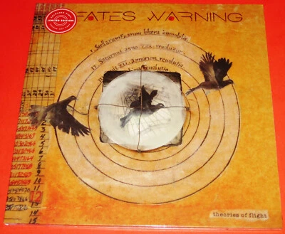 Fates Warning: Theories Of Flight - Limited Edition 2 LP Color Vinyl Records NEW - Image 1 of 3