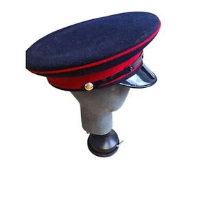 British Army Royals & RMAS Service Peaked Cap No Insignia Size 58 No1 Dress Hat - Picture 1 of 6