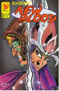 ELFQUEST NEW BLOOD #22 (VG+) WARP GRAPHICS - Picture 1 of 1