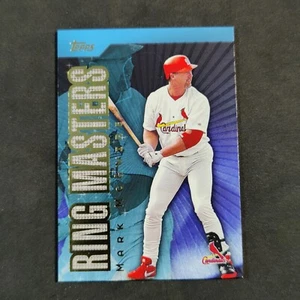 2001 Topps Ring Masters Mark McGwire #RM2 St Louis Cardinals  - Picture 1 of 3