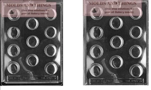 Taza de mantequilla de maní molde de caramelo de chocolate - juego de 2 moldes - Imagen 1 de 1