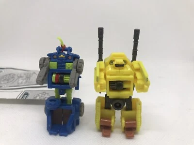 Transformers, Cybertron, Lot of 2, Payload and Ascentor, Mini-Con Class, 2005 - Image 1 of 3