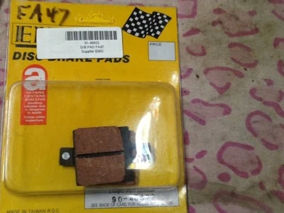 2-PAIR Brake Pads FA47 FA 47 Ducati Cagiva Montesa Aprilia Maico Husqvarna Husky - Image 1 of 4