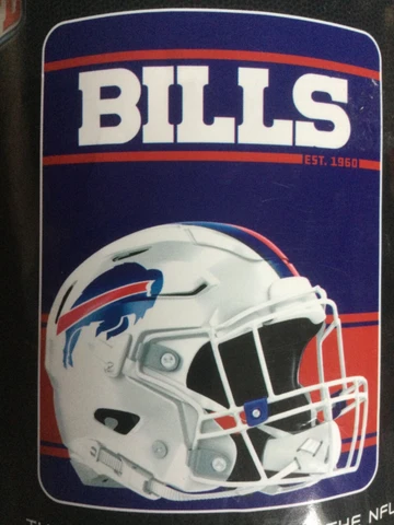 Buffalo Bills Fleece Blanket Super Plush NFL Football  60 x 46 inches Cover