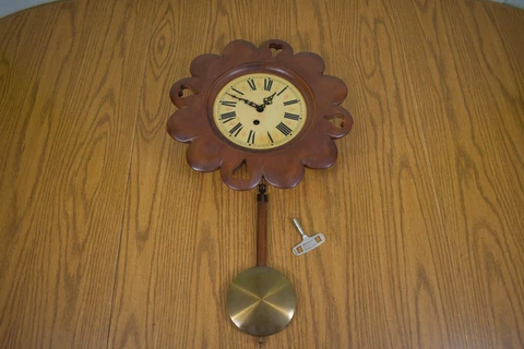 Antique West German Over Ocean Wall Clock Cover
