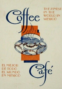 Vintage Restaurant Menu Sanborns Coffee Cafe  Box Lunch Monterrey Mexico 1930s - Picture 1 of 6