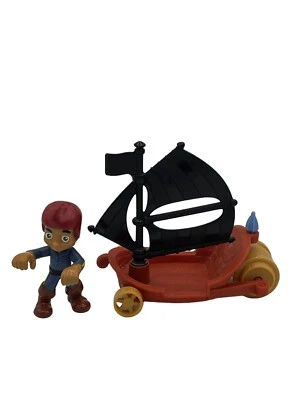 Disney Fisher Price Jake y los Piratas del País de Nunca Jamás Gancho's Sailwagon con Jake Foto 1 de 4