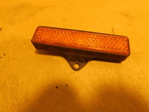 OEM Amber lens - Black Fork Reflector BMW R65  R80 R80RT R100 K75 K100 K1100 - Picture 1 of 2