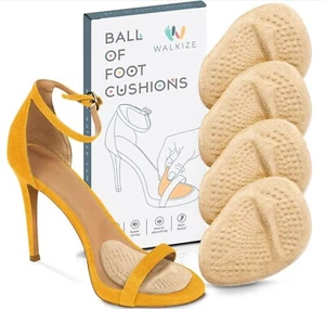 METATARSAL PADS WOMEN HEEL INSERTS FOR WOMEN BALL OF FOOT CUSHIONS 2 PAIRS - Picture 1 of 5