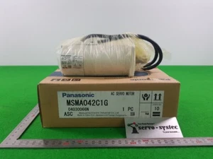 Panasonic AC SERVOMOTOR MSMA042C1G (NEU IM KARTON) DHL INT'L VERSAND - Bild 1 von 11
