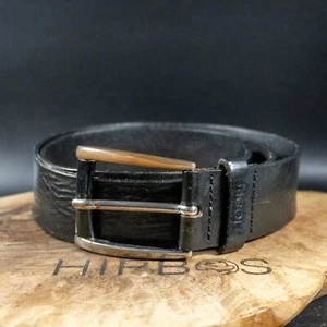 Joop Hombres Cinturón Clásico Cuero Jeans Cinturón Negro Talla 32 - Imagen 1 de 6