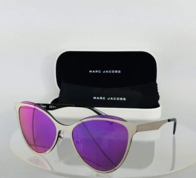 Lentes violetas con marco plateado nuevo auténtico Marc Jacobs 198/S J5Gvq 99 mm 198 Foto 1 de 4