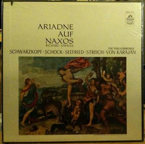 strauss ARIADNE AUF NAXOS von karajan LP sealed vinyl - Imagen 1 de 1