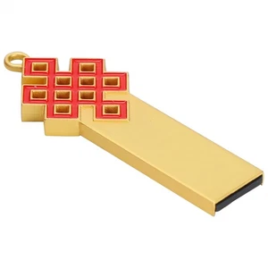 16GB Flash Drive USB 2.0 Portable Metal Waterproof Memory Stick For Computer NEW - Afbeelding 1 van 12