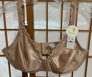 Vintage Wacoal 85105 NWT Smoothline Satin Unlined Bra Underwire Size 38D - Picture 1 of 3