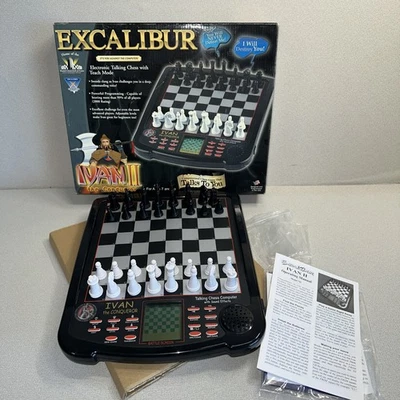 Excalibur Ivan II The Conqueror Electronic Talking Chess Game Model #712 - Image 1 of 4
