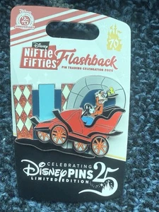 Disney Niftie Fifties Flashback Playing in the Park Goofy Mr. Toad LE 500 Pin - Picture 1 of 3