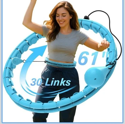 Aro de ejercicio Hula con peso infinito, para adultos mujeres pérdida de peso talla grande Foto 1 de 4