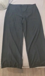 Womens Banana Republic Sculpted Stretch Straight Black Pants 18 Biz Casual - Picture 1 of 4