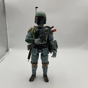"Figura de acción Star Wars Boba Fett Talking 14"" juguete Disney Store 2014 sonido funciona" - Imagen 1 de 13