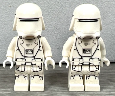 LEGO® Minifigure Star Wars sw0657 First Order Snowtrooper Lot of 2 - Image 1 of 4