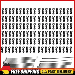 120Pcs Christmas Outdoor Light Clips Outdoor Light Hooks Reusable Gutter Clips - Afbeelding 1 van 9