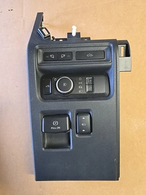 2021-2024 FORD F150 LEFT SIDE DASH TRIM HEADLAMP TAILGATE PARKING BRAKE SWITCH - Image 1 of 2