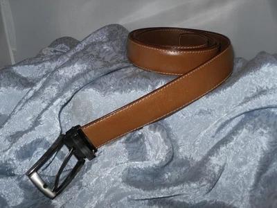 Marco Valentino Genuine Leather Belt Men's Sz 52 - Image 1 of 4