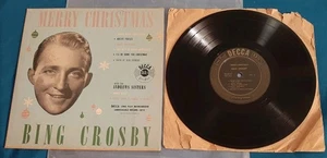 Bing Crosby 10" LP Merry Christmas Decca DL 5019 vg - Foto 1 di 2
