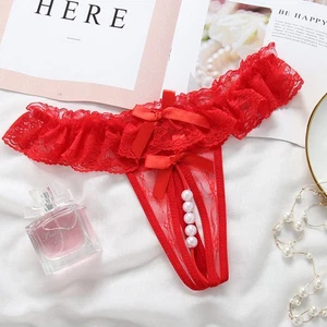 1 PIEZA Ropa Interior Sexy Mujeres Calzoncillos de Encaje Tanga Tanga Lencería Bragas - Imagen 1 de 5