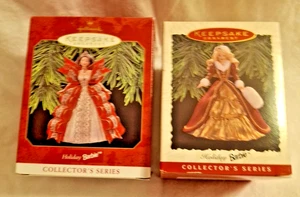 1996 und 1997 Hallmark Holiday Barbie Collector's Series Ornament - Neu in OVP - Bild 1 von 3