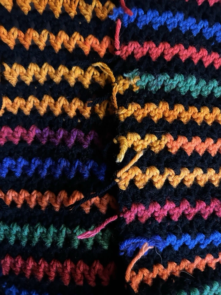 大号心形钩针毯  — 第 1/4 张图片